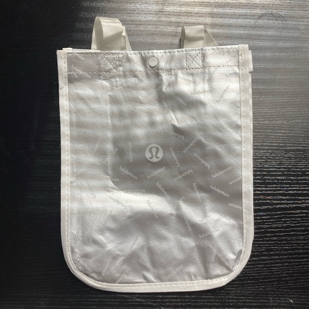 Lululemon White‎ Reusable Tote